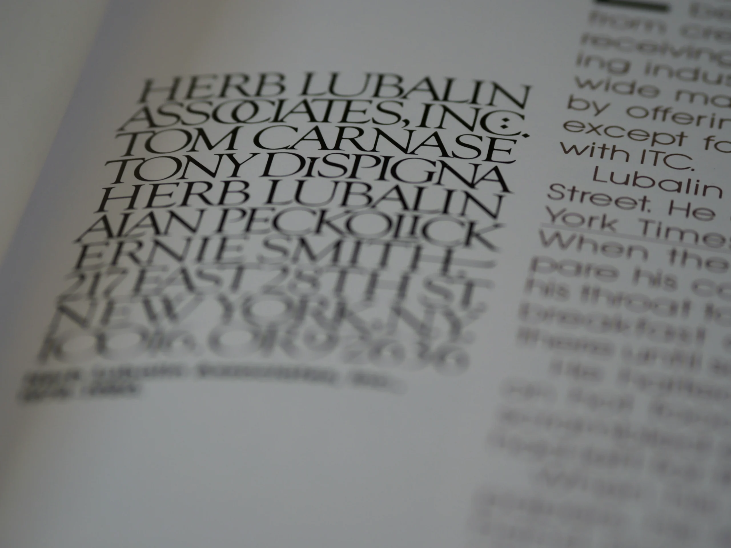 A page of serif font text in a book.