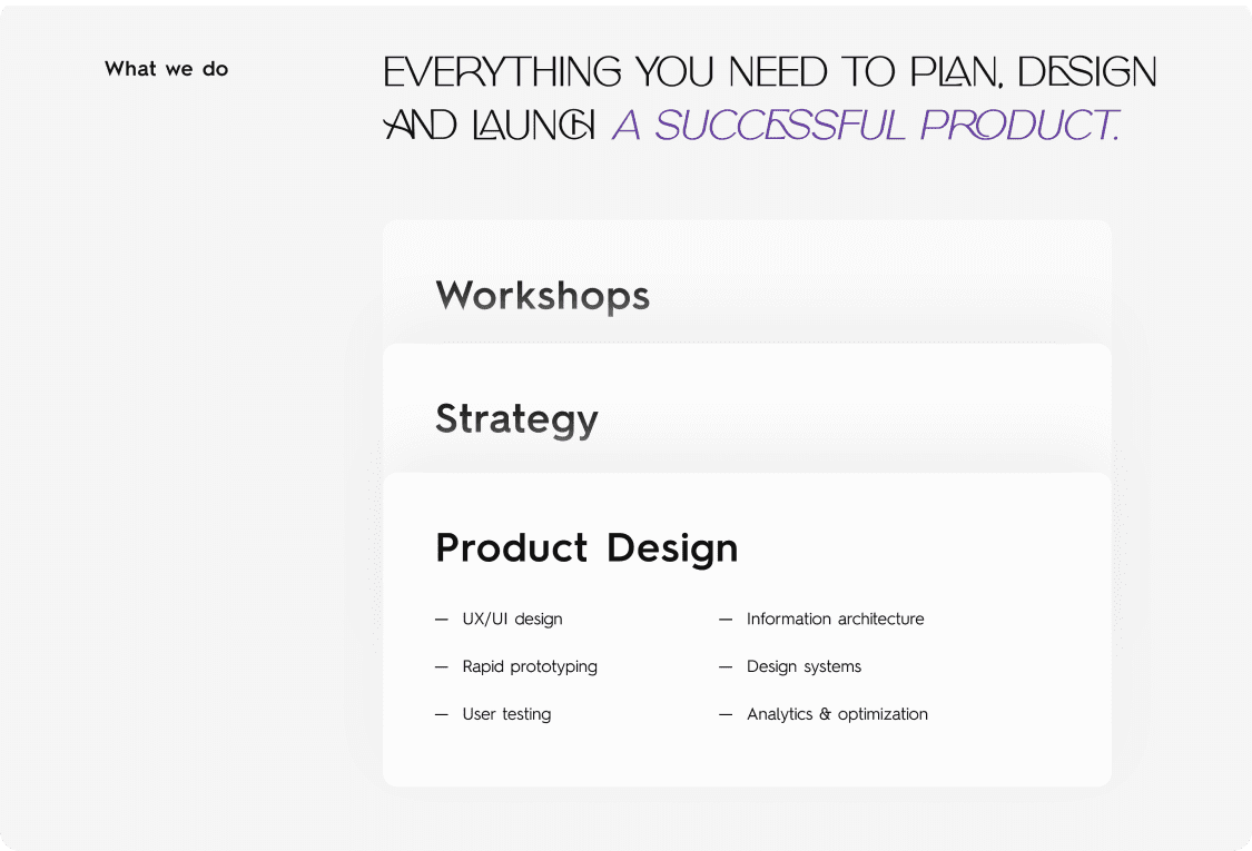 design strategy